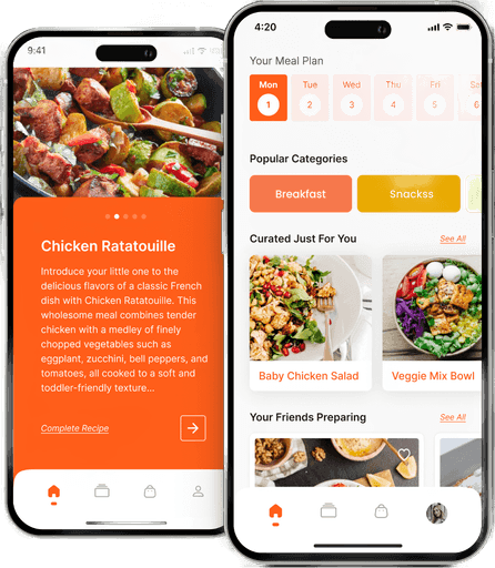 The family app on phone and laptop